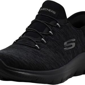 skechers women's summits dazzling haze hands free slip in sneakers